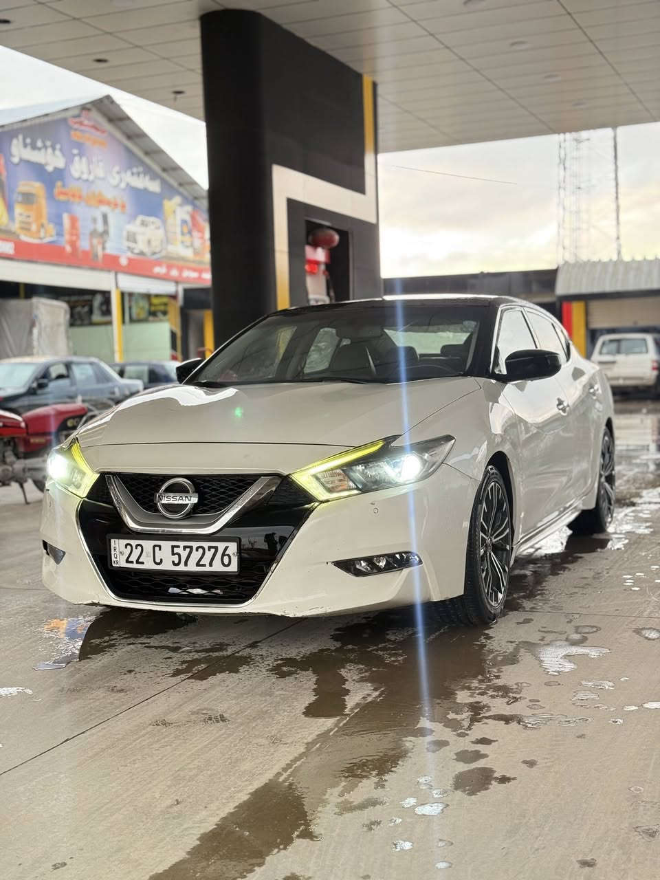 Nissan maxima 2016 SL
‎فول مواسەفات
‎سەقف پانۆراما
‎کوشن جلد + کارەبا + گەرم
‎تەحدید سورعە
‎تەبرید مەرکەزی 
‎بەسمە
‎شاشە گەورە 
‎کامێرا
‎سیستەمی لێخورینی سپۆرت و عادی
‎سیستەمی ECO
‎ سەماعەکان BOSS
‎حیزام نیە بە حیزام ئەی فرۆشم 
‎ئیرباگ سیستەم
‎گێرو مەکینە بەشەرت
‎تەحویل بەشەرت
0751 189 1044
Viber-WatsApp
