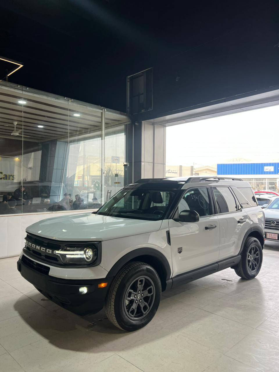 فورد برۆنکۆ 2024بانوراما دەبڵ اکسل تەنها بۆنیتی بۆیاغە بەبی ناوگرتن تەنها ئیرباگی سوکان سیستەمە بە بیلاد زمارەکاتی نەشکاوە 90ڕۆزی لەگەڵە 
مواسەفاتەکان
بانۆراما
دەبڵ اکسل
وایەرلیس چارج
360بلە ڕادار 
کوشن هیتەر
بەسمە

زۆر مواسەفاتی تر
3FMCR9B68RRE06044
نرخی 165گەڵاو مەجال 
***********
*********** رانية, السليمانية
