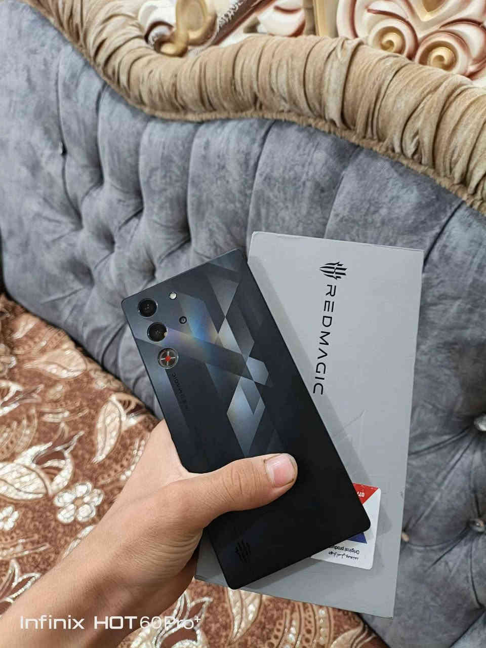 ريد ماجك 10 اس برو 
جهاز اخو جديد مستخدم قليل 
غراض كامله مكفول من كلشي على الفحص 
ذاكره 256 رام 12+12  
السعر 750 قفل 
مكاني نجف *********** النجف, العراق
