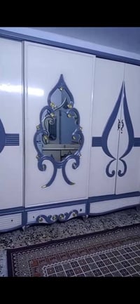 غرفة نوم • خشب وصبغ حراري • حي النصر كربلاء