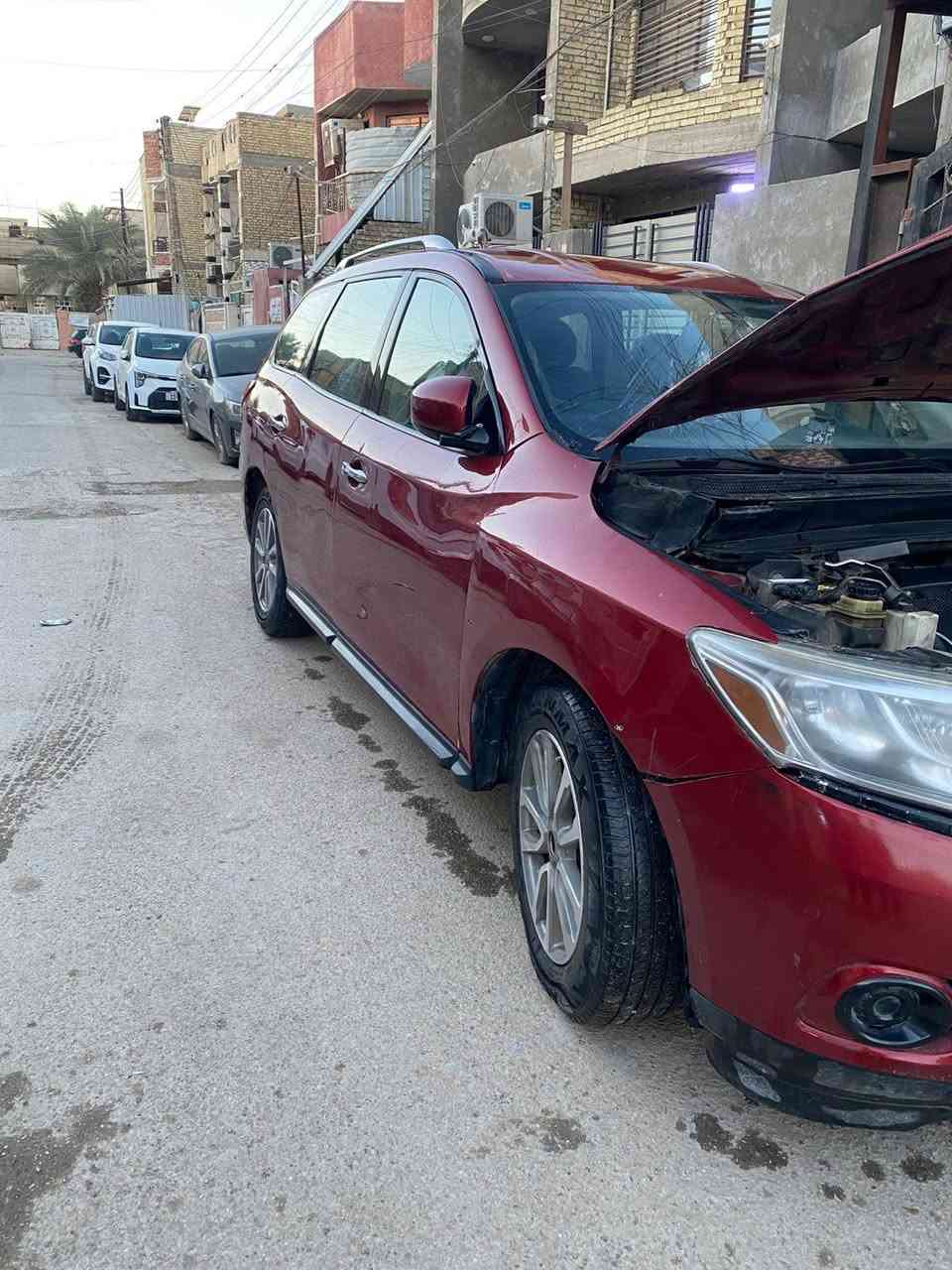 السلام عليكم
نيسان باثفندر 
موديل 2016 
مكينة 6 سلندر  3500 
السعر 120 $ وبيهة مجال قليل 
***********
*********** 
المكان بغداد حي اور
