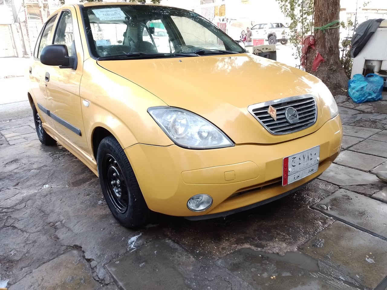 طيبه ٢٠١٥
محرك ،كير،تبريد،صدر جديد،تخم تاير جديد ،باتري جديد 
السياره خير من الله 
السعر ٣٣$
مكان بغداد مشتل 
*********** مكلف بل نشر
