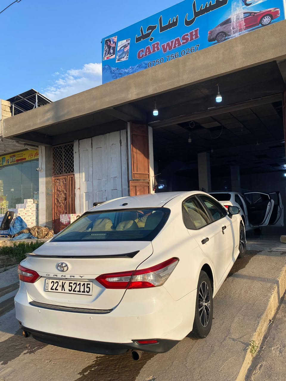کامري ٢٠١٩ 
٦ قطعة صبغ مع سقف
سفر اربیل مواصفات خليجي
تبريد مركزي
بريك بصمة
هوليود
كاميرا و شاشة
داخل اصفر
رقم و هزة جديد
سيارة بسمي
سعر ١٣٥ ومجال

***********
