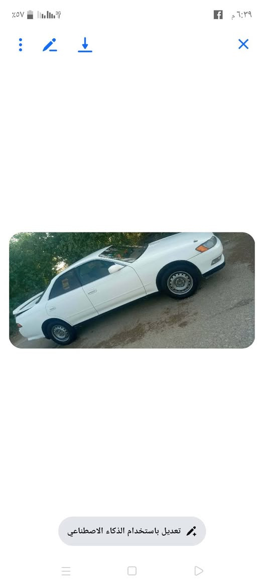 سلام عليكم مارك للبيع كفاله ظربه وصبغ حداديه ميه بلميه تخم تاير دواخل كارتون كير ومكينه ونجي سنويه ل 30 برانكيتات شحم سلف باتري دينمو كله جديد سياره مال جناي سعر 68 اوبيه مجال قليل ***********
