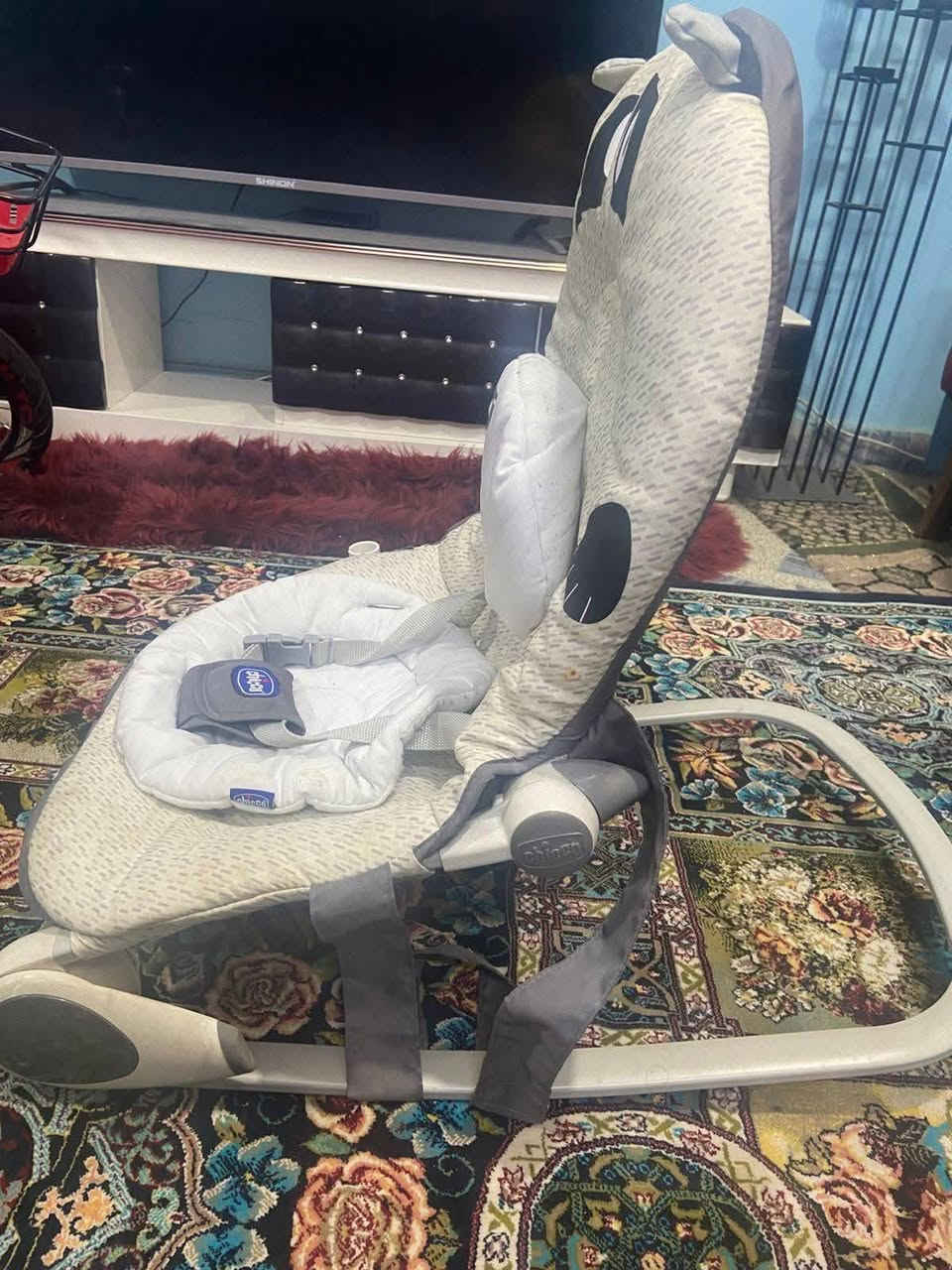 كرسي الأطفال الهزاز من ماركة chicco 
ارتجاج ع البطاريات
هزاز يدوي
تسجيل صوت الام
وضعية جلوس ومنام
السعر المطلوب ٨٠ الف 
سعره الحقيقي ١٧٥ ااف


**إذا كنت صاحب هذا الإعلان وتريد حذفه لأي سبب، رجاءا أرسل رسالة إلى الدعم الفني**