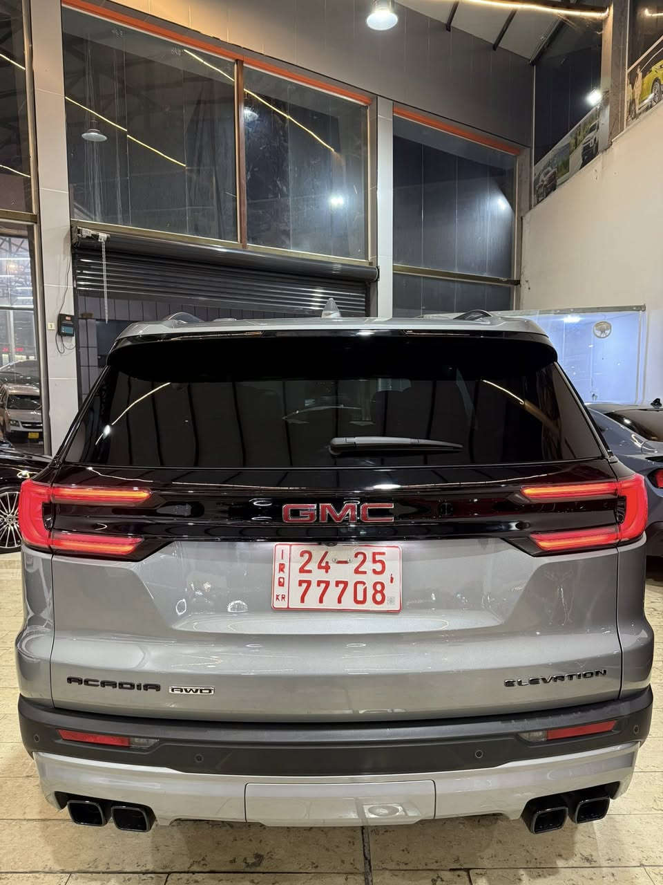 رقم السيارة : بدون رقم يترقم شمالي 
موقع السيارة : دهوك 
نوع السيارة : جمسي اكاديا الڤيشن
موديل السيارة : 2025 
المسافة المقطوعة: 4.000 ميل 
محرك 4 سلندر توربو 328 حصان 

مواصفات: الڤيشن 

بصمة تشغيل 
بصمة ابواب دخول ذكي 
كراسي تدفئة 
مقاعد صف ثالث سبعة راكب 
صندوك كهربائي 
تشغيل عن البعد 
دفع رباعي 4*4 تحكم يدوياًُ ليس كهربائياً
رادارت فتل 
رادار مانع تصادم امامي 
رادار خروج عن المسار 
رادار نقطة عمياء مري 
رادار خلفي 
كراسي رج هزازي مع رادارت متحكم 
كاميرات فتل 360 درجة 
شاشة معلومات وترفيه كبيرة بحجم 15 بوصة
عجلات جديدة قياس 18 بوصة
باقة “OnStar Basics”
حزمة القطر Trailering
كير أوتوماتيكي بـ 8 سرعات
نظام صوت فاخر من Bose®
شحن لاسلكي للهواتف الذكية.
إضاءة داخلية محيطية.
منافذ USB-A وUSB-C لجميع الصفوف 
نظام اوتو ستوب 
انظمة قيادة سبورت نورمال ونظام تحكم في النزول والصعود
مثبت السرعة التكيفي 

ملاحظات: سيارة بدون صبغ بدون حادث بدون ايرباك كفاله عامة 

للأستفسار :
***********
***********
