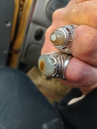 طقم سليماني • فضة • حجر أصلي