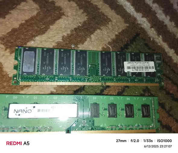 🔥 للبيع: كمبيوتر كامل + ملحقات وقطع إضافية – كلشي 111,000 د.ع 🔥

💻 المواصفات الأساسية:

⚡ CPU: Pentium 4

🖥️ MB: ASRock G41M

🧠 RAM: 4GB (2+2 سامسونج)

💾 HDD: 80GB

🔌 PSU: 400W Intex

🎁 ملحقات مجانية: كيبورد ⌨️، ماوس 🖱️، كيبل VGA 🔗

💰 قطع إضافية وسعرها:

🔋 باور سبلاي RHOMBUS 400W – 11,000 د.ع

🧠 رام DDR3 4GB – 8,000 د.ع

🧩 رام DDR 256MB – 3,500 د.ع

📍 العنوان: الراشدية / حي الانتصار قبل الحسينية
❌ ملاحظة: لا يوجد خدمة توصيل

✨ كلشي نظيف ويشتغل تمام، فرصة ممتازة بسعر شامل!
📱 للتواصل: [*********** واتساب] الفارس
