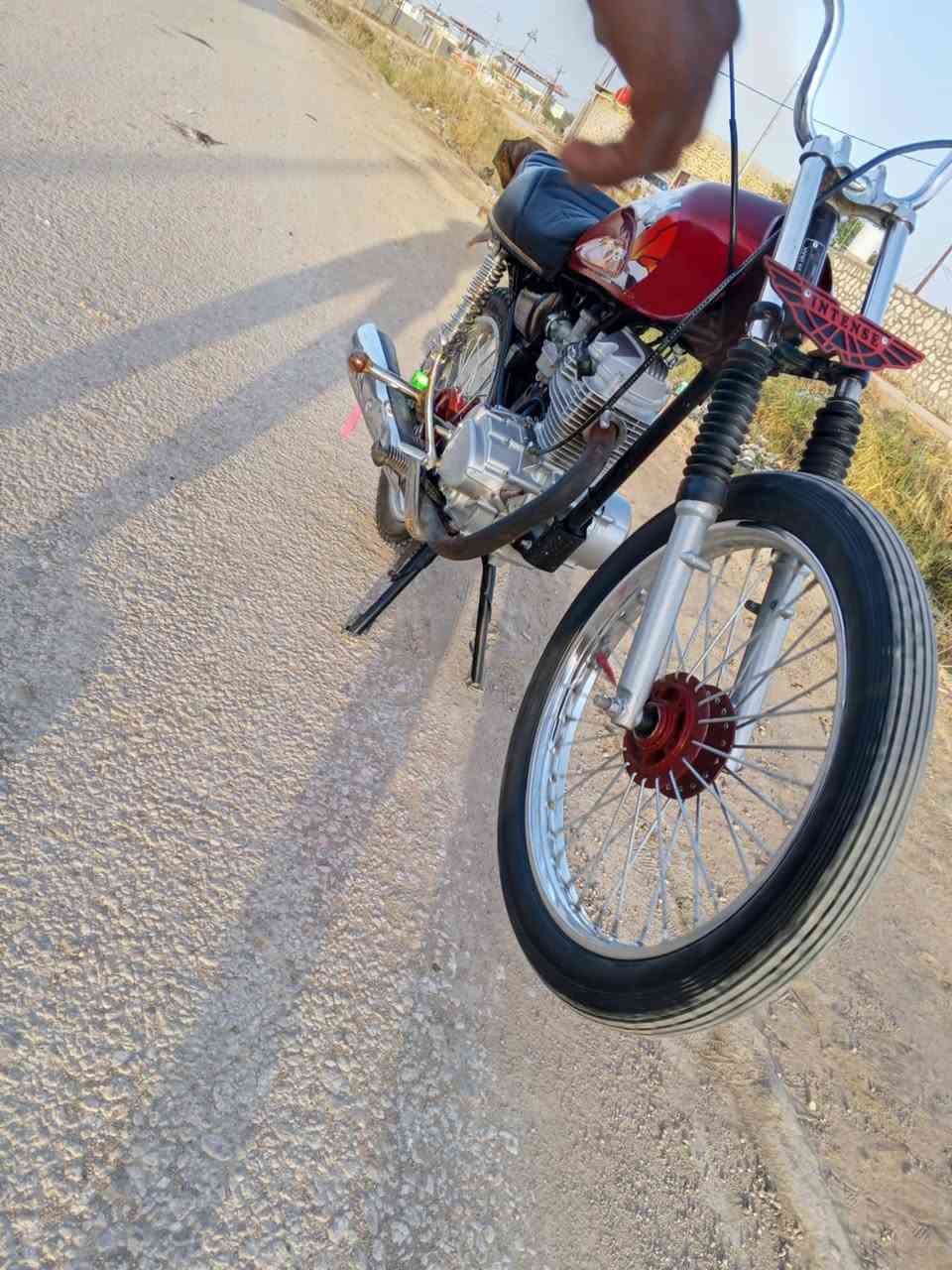 شلونهم الشباب هاذة البطل للبيع موديل
2026🧿 دراجة خير من الله نهضة وسرعة  نهضة اذا ماتكلبك مرجوع وسرعة اذا مو (120)😈لأ تشتري ونضافة 100/100شوفتعينك..  ولسعر
 650🔥وبيه الستفسار اتصل (***********) ولخاص مفتوح...
