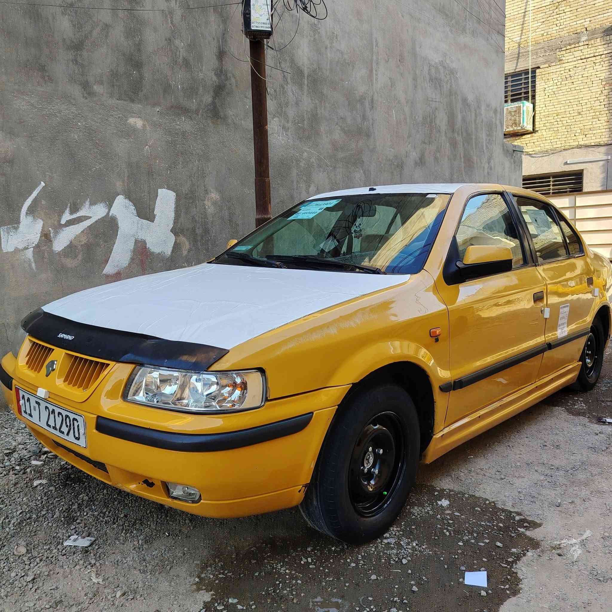 سلام عليكم سمند مديل 10 بسمي رقم انكليزي هزه جديده  امصفره هيئة وغرامات سنويه لل29 
مكينه كير مكفولات تبريد شغال ثلج ❄كهربائيات كله شغاله اتراي حلو سياره جاهزه بل عافيه عل ياخذه لوك
بيهة صبغ باب الوره سايق وسكن  الباقي مكفول 
عنواني بغداد الامين سكينه السعر28 وبيه مجال

***********
