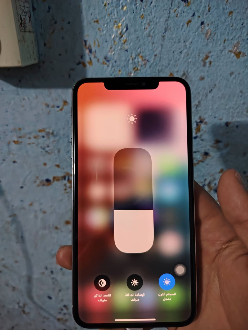 سلام عليكم ايفون Xs ماكس للبيع الجهاز حيل نضيف
بي الدكمه مال طفي متشتغل والسماعه الفوك سيمكارت شغال بل اتصال عل رصيد متسمع شي ومحد يسمعك بس عل واتساب اتصال طبيعي تسمع بل مايك وتنسمع الباقي كله شغال نت كامرات تكنيك صوت بلوتوث كله شغال سعره 125 مكاني بغداد السيديه *********** واتساب
