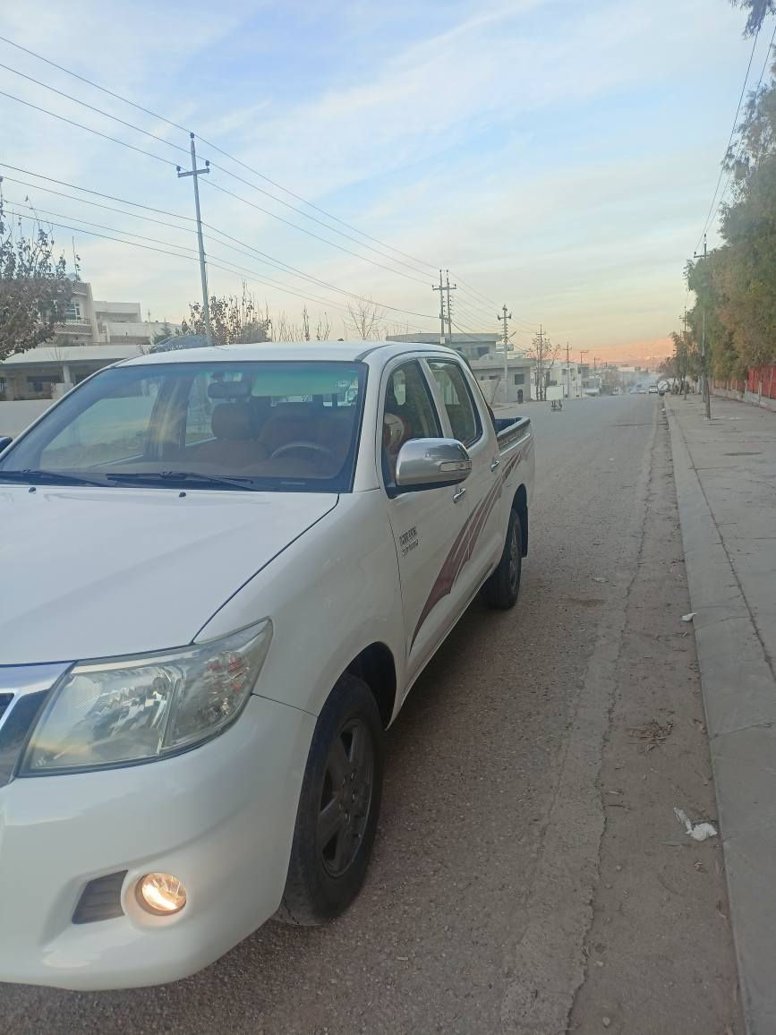 بسماللەالرحمان الرحیم
تیۆتا هایلۆکس 2014بەپلیت نمونەی جوانی وتازەی بەس بۆنیت سبوخە بەبێ ناوگردن تەنهادوشوین ساردوکارتی زوربچوکی هەیە رەسمیم داناوەهەموگیانی بەشەرت سەنەوی لە مانگی 5 ی2024بەسەرجوە مەکینەی کراوەتەوە سعری205معاملە
***********
*********** شمشمل, السليمانية
