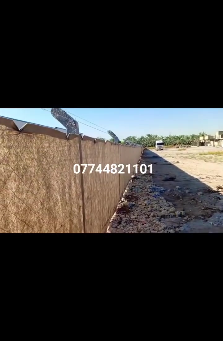 ***********🟣تعلن شركة النهرين لعمل اسيجة ال brc والملاعب ⁦🟣
🔻عن عمل ونصب جميع انواع اسيجة الBRC ⁦⛏️⁩
🔴مستعدون لتجهيز كافه الملاعب 
🔻وعن عمل جميع انواع الاسيجة العشبية الجميلة 🍀🍀
🔻سعر المتر من 6الف 💸الى 10الف 💸حسب الطلب وحسب نوع السيم ⁦⚒️⁩
🔻يوجد كادر مختص بالعمل 💪
🔻نعمل في كافة محافظات العراق 🚛⁦🚛
🔻للطلب او الاستفسار قم بمراسلة البيج او اتصل على الارقام ⁦⬇️⁩
*********** 📲
*********** 📲
