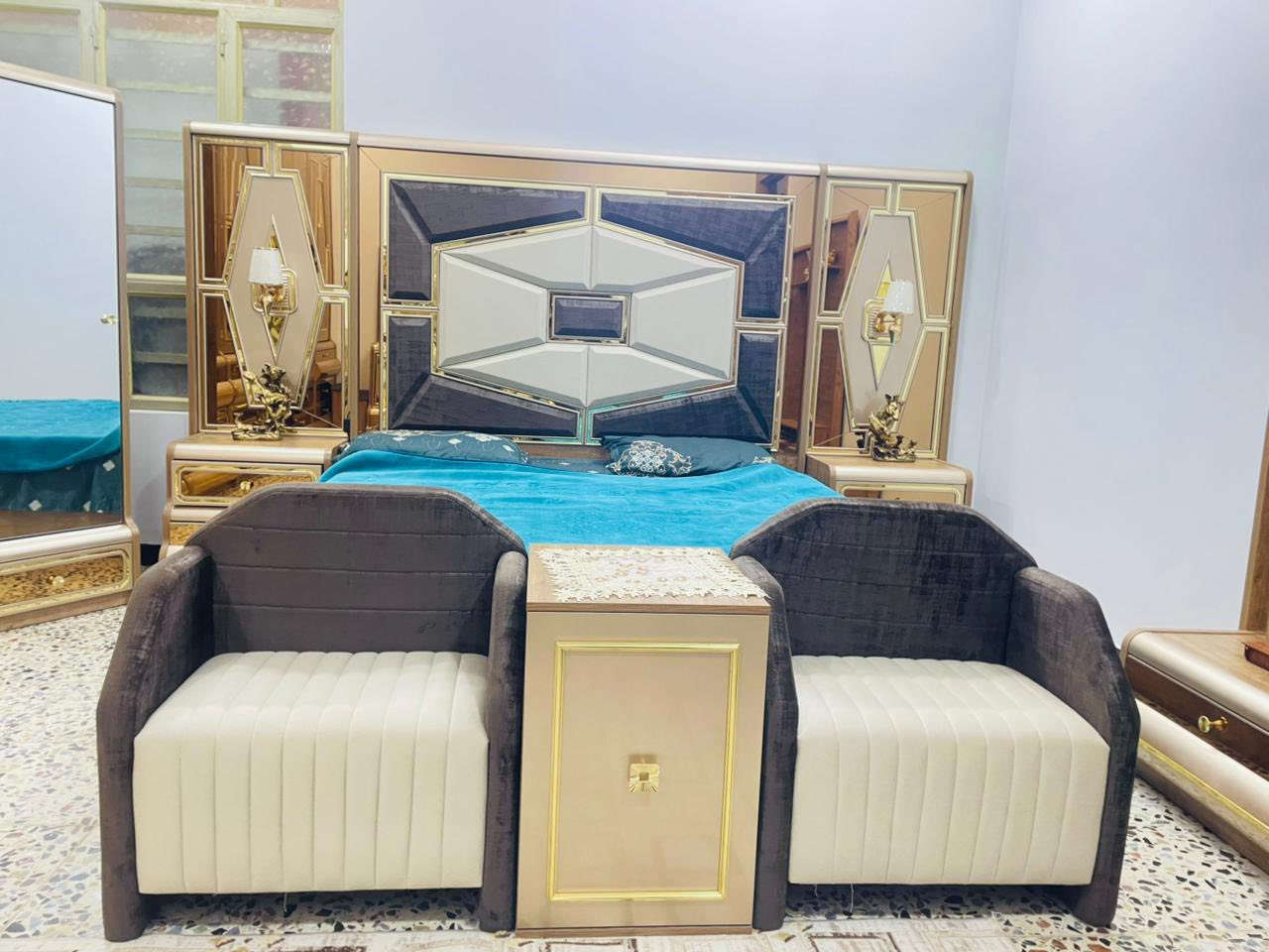 سلام عليكم غرفه نوم تركي جديد عدد القطع.١١ مكاني بغداد الرستميه. تواصل خاص ***********
