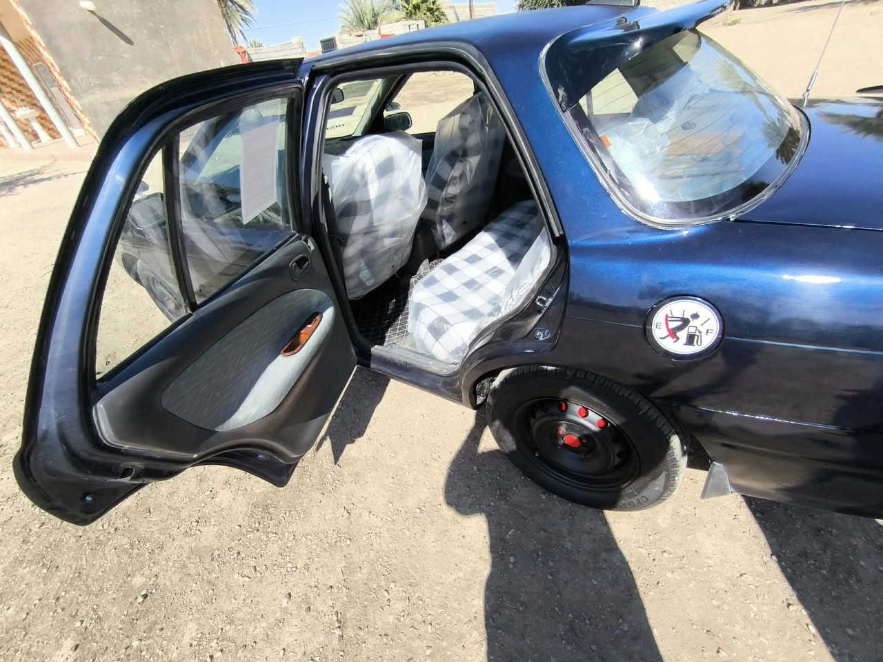 السلام عليكم 
كيا سيفيا موديل 96 رقم بغداد بأسمنه 
سنويه ساقطه
كير محرك تخم تاير حداديه 
مشط استيرن 
كله شاده جديد
كهربائيات 
محرك مسكر كير عادي
مكفوله من الضربه والكص 
جارده ونصبغت حزام
ماناقصها شي  السياره مال جناي
العنوان بابل الشوملي 
للبيع والمراوس 
للأتصال ***********
