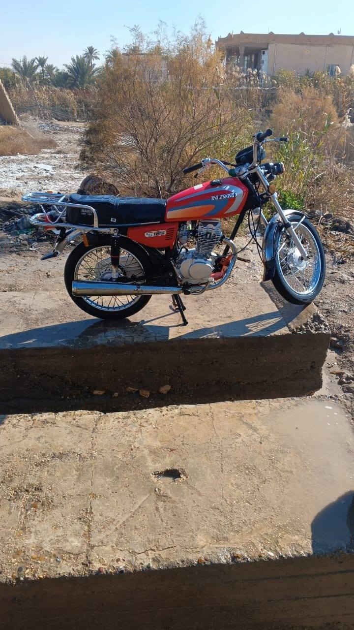 سلام عليكم دراجه نامه‌ للبيع اوراق اصولي موديل ٢٠٢٣الدراجه خير من الله السعر ٥٢٥ او بيه مجال مكاني بابل محاويل قريت البعلوان هاذه رقمي ***********
