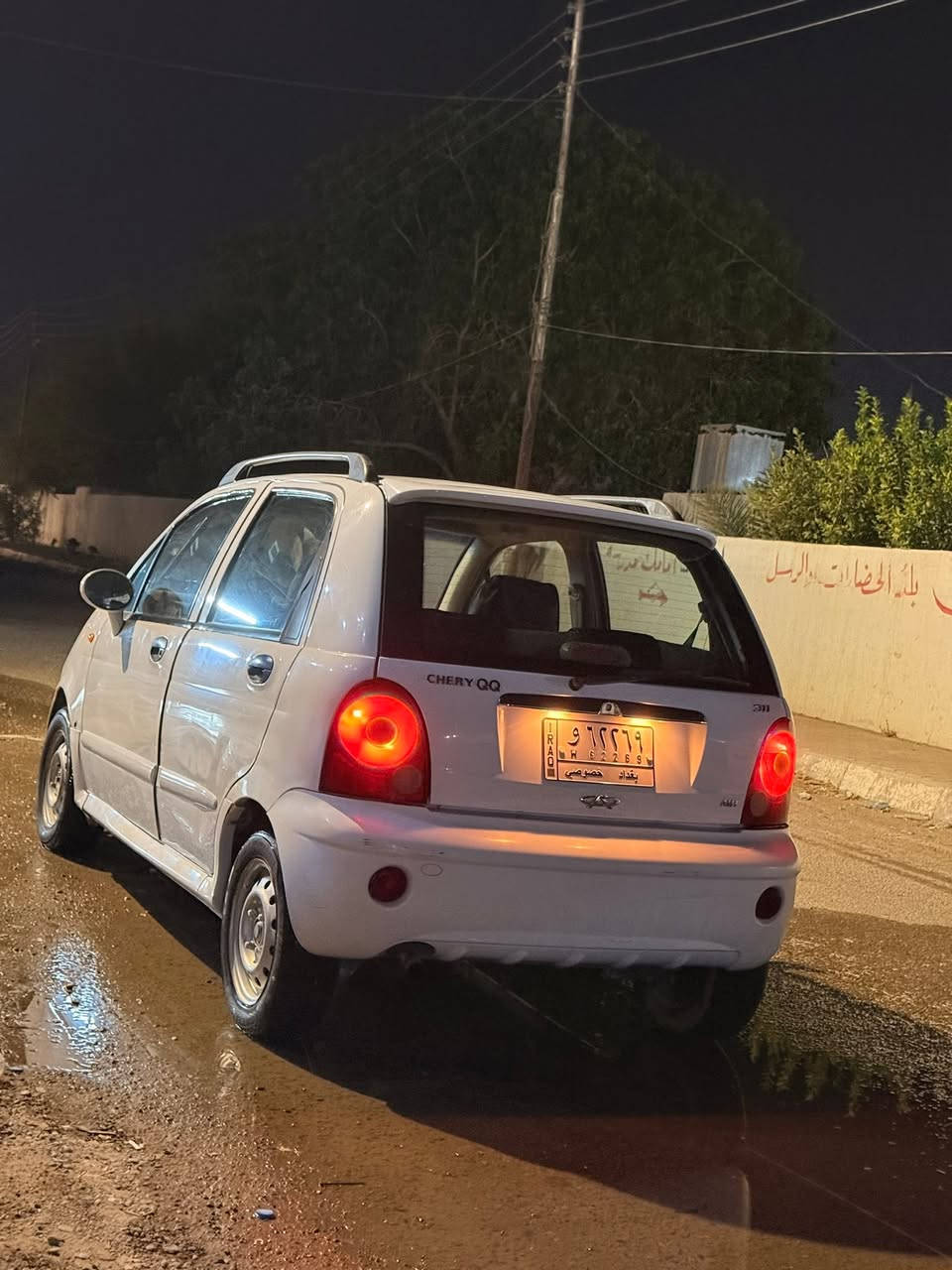#للبيع 
شيري QQ 2010
رقم بغداد 
سيارة گير محرك ضفيرة عقل محور مال كوريلا يارس 
1.4cc vvt.i 
اقتصادي وعملي 
جامات 4 كهرباء 
سايد بريك شغال
جاهزة من كلشي ومكفولة كفالة عامة صدر وگشر 
سنوية ساقطة من ال2023 وفقط تحويل 
النواقص البيها بسيطة
دبل اشارة متشتغل
الگلوب الي بالسقف 
وبلاجكتور امامي
وواحد من الاشاير الخلفية نقص گلوب
دبة الزراگات مكسورة فقط
تدفئة شغالة تبريد مابيها بسبب صغر المكان وكبر المحرك الي عليها بس يرهم كهربائي مال هايبرد يكون حجمة صغير وكمبريسرها الاصلي موجود
طبعا كل الي ذكرتة سببة السيارة ماخذيها مجرد بديل عن الماطور توديني من الشغل للبيت ومن البيت للشغل وعلة تكضية الشغلات داخل المدينة يعني ممتعوبة 
المكان #سامراء
#السعر 32$
تواصل خاص او 
*********** واتساب
*********** اتصال
