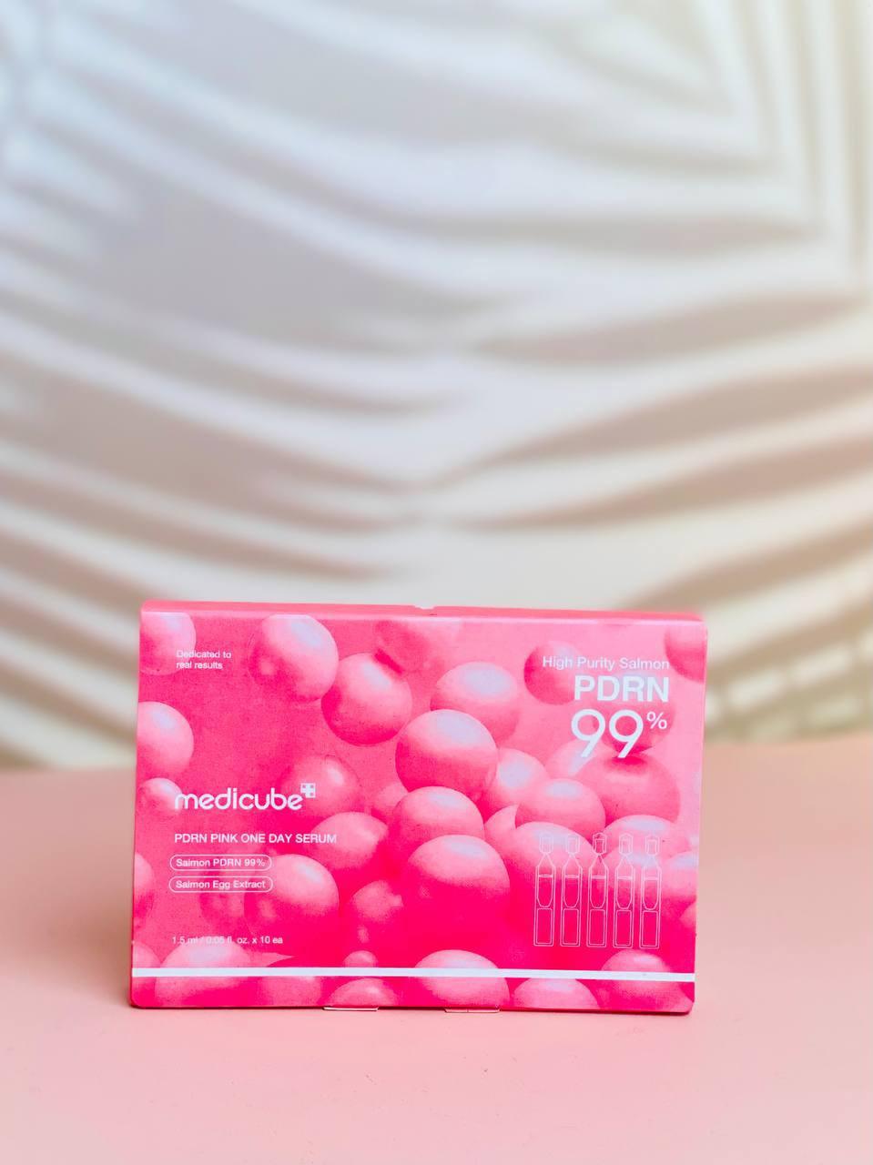 ⁨ ✨ أمبولات توهج وشد البشرة من مستخلص السالمون ✨
PDRN امبولات ميديكوب الوردية الكورية 
استمتعوا بتجربة فريدة مع مستخلص سمك السالمون، واكتشفوا إشراق بشرتكم! 💧

✅ تزيد الرطوبة بنسبة 58.7%
✅ تحسن التوهج بنسبة 38.8%
✅ مناسب للبشرة الحساسة وتم اختباره ضد الحساسية 

مع 99% من مستخلص السلمون، يسهل امتصاصه بدون لزوجة، ويعطيكم لمسة نهائية ممتلئة ومشرقة! 🌟
المنشأ كوريا الأصلي 🇰🇷🇰🇷🇰🇷


**إذا كنت صاحب هذا الإعلان وتريد حذفه لأي سبب، رجاءا أرسل رسالة إلى الدعم الفني**