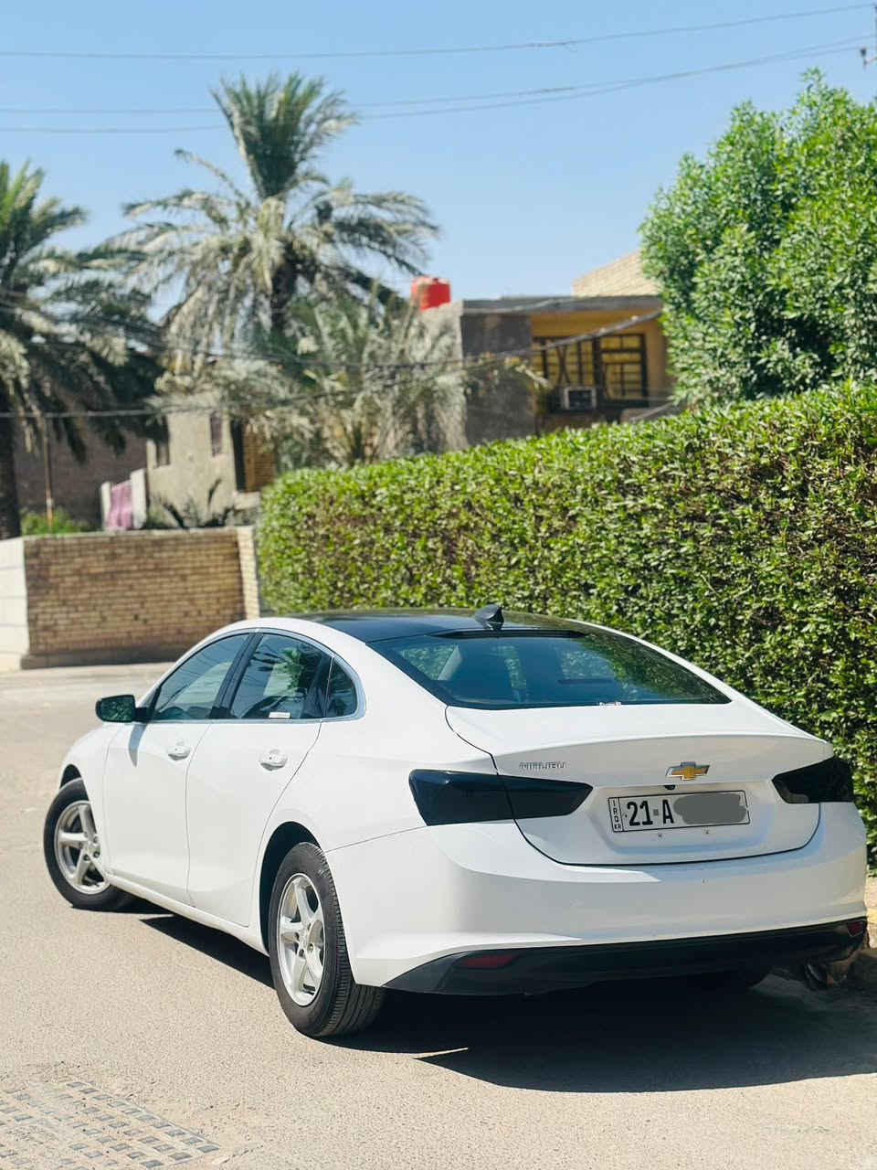 السلام عليكم ورحمة الله وبركاته
#للبيع_او_المراوس

سيارة شوفرليه / ماليبو موديل 2017 
محرك 1500 تيربو
كير AT
بصمات عدد ٥ 
حادثها بنيد شطح + جاملغ امامي ايسر + الباب خلف السائق @إشارة
السونار موجود
رقم مميز / سليمانية 
السنوية باسمي لغاية 2029
السعر 80
اتصال او واتساب ***********
بغداد - مجمع بسماية 
@إشارة
