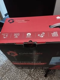 شاشة ٢٧بوصة • جديدة بالكرتون • كيبورد ميكانيكي