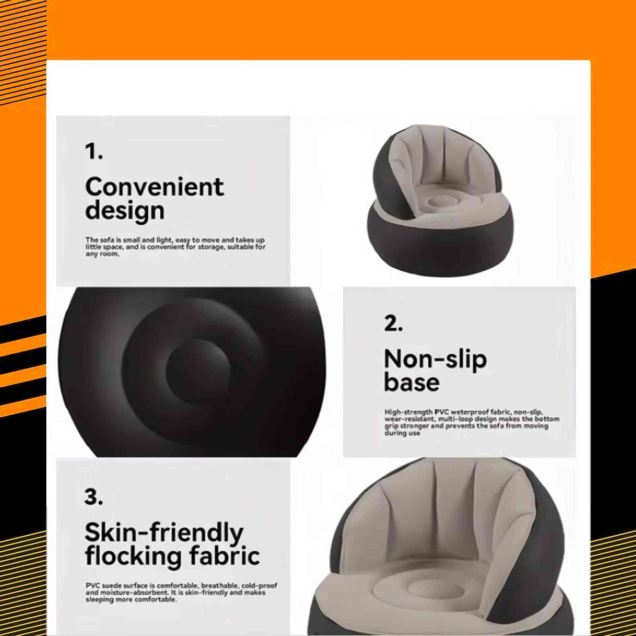 كرسي هوائي للاسترخاء عرض لفترة محدودة بسعر 23 الف 
والتوصيل مجاناً لاول 5 اشخاص يطلبون الكرسي الهوائي 
متوفر توصيل لجميع محافظات العراق 🇮🇶🚚
لطلب الكرسي  راسل الصفحة 
•
•
شنو يمنعك حتى تخلي قطعة فريدة وغريبة من نوعها في ايدك امتلك الحاجات المميزة وخلي انطباع مميز بيومك واستغل العرض المحدود واطلب الي يعجبك 🏷🛒 .

•

فوائد ومواصفات كرسي هوائي :

أريكة هوائية فردية – Inflatable Sofa (Single Size)

أريكة هوائية فردية بتصميم عصري، مناسبة للاستخدام المنزلي الخفيف وتوفير جلسة مريحة لشخص واحد.

• تصميم أريكة هوائية مخصص لشخص واحد (Single Size)

• شكل دائري بظهر مرتفع

• مناسبة للاستخدام الداخلي

• سهلة التخزين عند تفريغ الهواء (واضح من طبيعة المنتج الهوائي)

• الحجم: فردي (Single Size)
• الأبعاد: 85 × 74 سم
• الأبعاد بالبوصة: 33.5 × 29 إنش
• طريقة الاستخدام: نفخ هوائي

•

–––––––––––•(-••-)•–––––––––––
#كرسي_هوائي #منزلي #العراق #الموصل #بابل #امازون #سوق_العراق #امازون_العراق 
–––––––––––•(-••-)•–––––––––––

نحن في صفحتنا نعمل كوسطاء ووكلاء تسويق لهذه المنتجات، مقدمين لكم خدمة توفيرها وشحنها من الموردين المعتمدين. يتم إبرام عقد البيع النهائي وتسليم الثمن عند وصول المنتج وفحصه من قبلكم. نحن نضمن جودة المنتج وفقاً للمواصفات المعروضة موصل, نينوى


**إذا كنت صاحب هذا الإعلان وتريد حذفه لأي سبب، رجاءا أرسل رسالة إلى الدعم الفني**