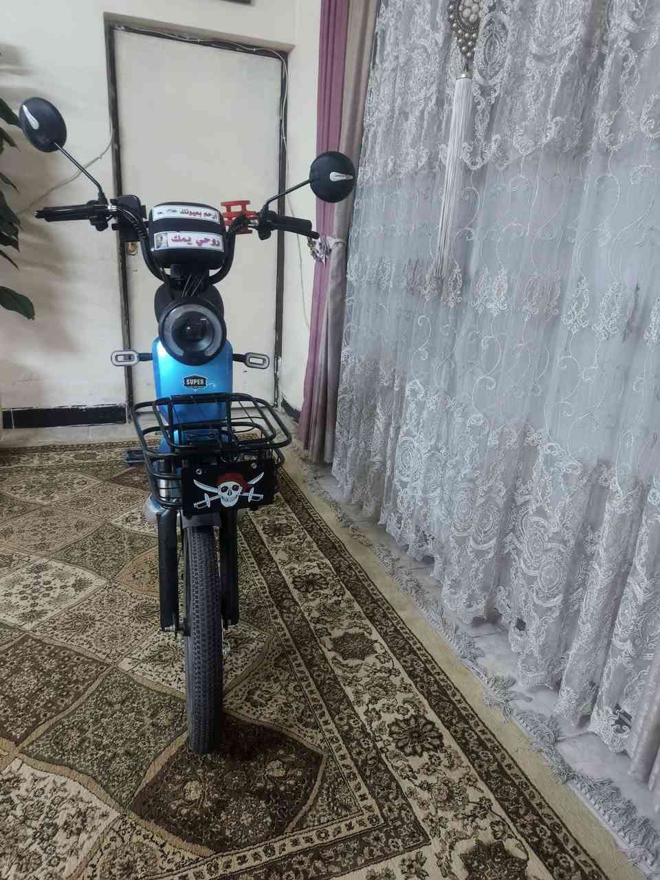 السلام عليكم دراجه شحن للبيع السعر  ٣٨٠ وبي مجال اهواي فول موصفات ٤بطاريه و البطاريه جديد واليريد هذا الرقم‏‪***********‬‏
