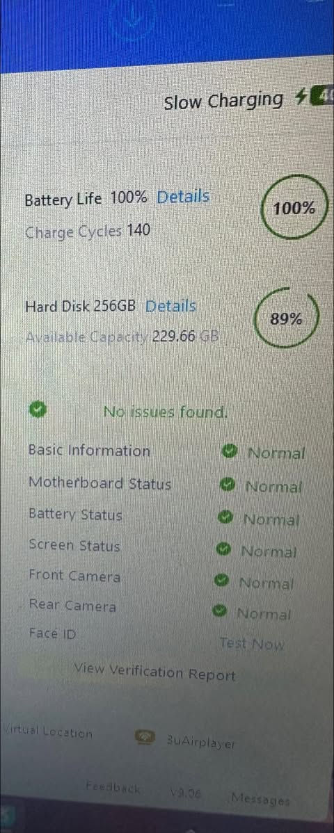 الموديل: iPhone 16 Pro Max
المساحة: 256 GB
 البطارية: 100% 🔋
 عداد الشحن: 140 مرة فقط!
  الجهاز جديد وباقي تحت الضمان الرسمي 🛡️
ب1450


**إذا كنت صاحب هذا الإعلان وتريد حذفه لأي سبب، رجاءا أرسل رسالة إلى الدعم الفني**