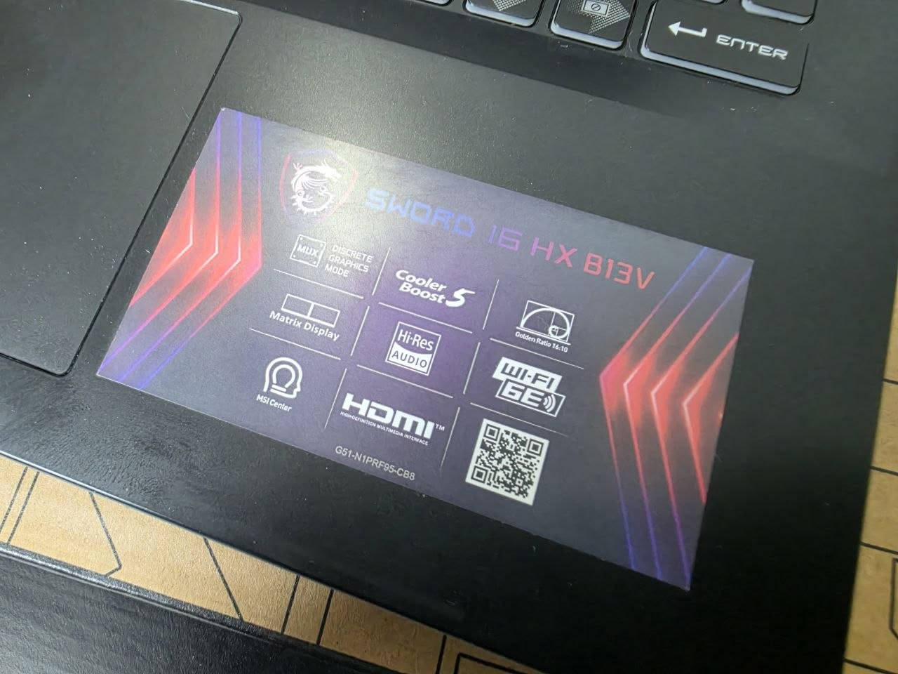MSI Sword 16 HX B14VFKG (i7-14650HX / RTX 4060) 🔥

Intel Core i7-13700HX

NVIDIA GeForce RTX 4060 8GB GDDR6

233 AI TOPS

16GB DDR5 5600MHz RAM

512GB SSD

⚡️ Display

16-inch FHD+ IPS-Level Display

1920×1200 Resolution

144Hz Refresh Rate

Price 50,000 EGP

📱 01553483129


**إذا كنت صاحب هذا الإعلان وتريد حذفه لأي سبب، رجاءا أرسل رسالة إلى الدعم الفني**