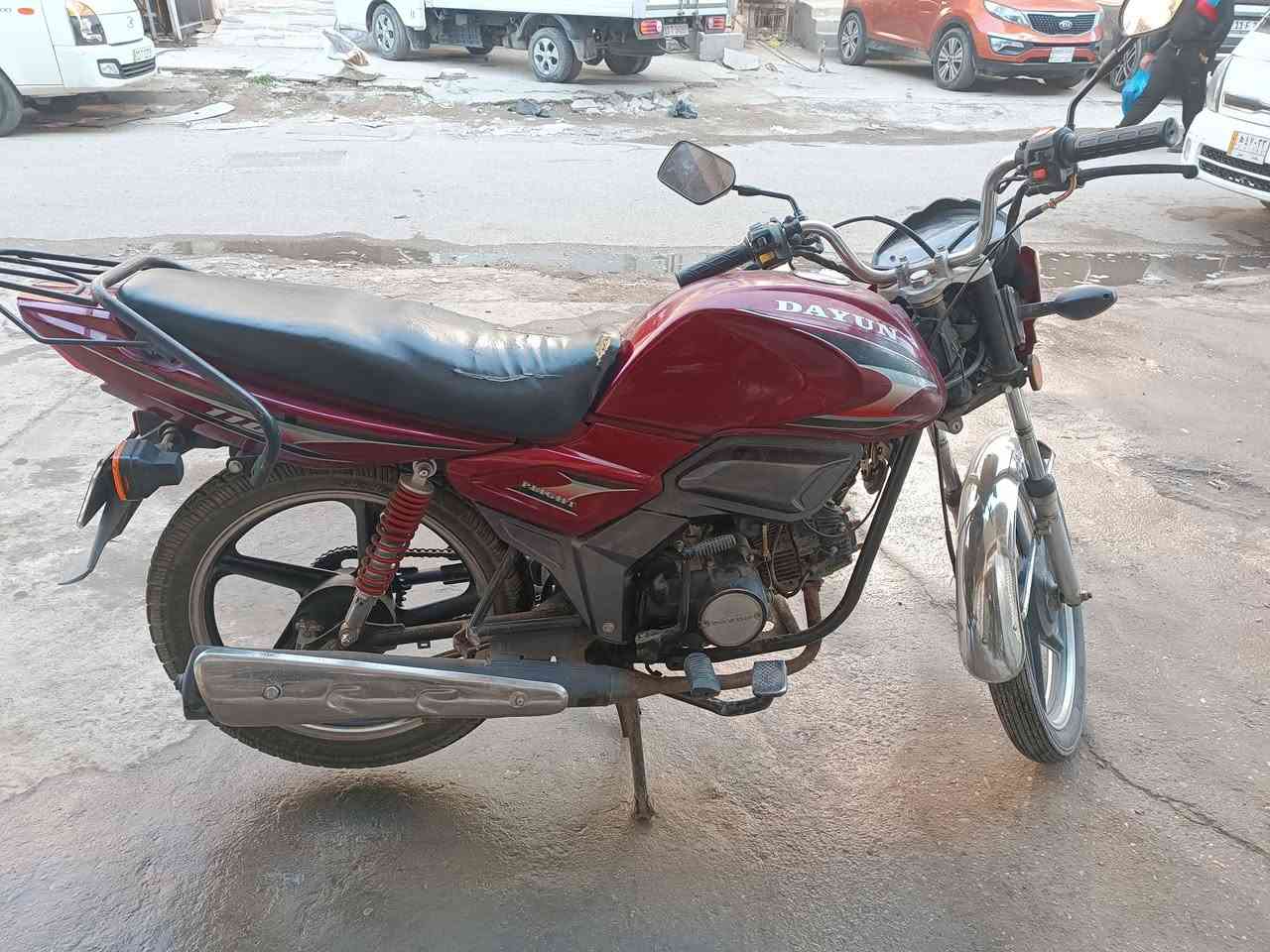 للبيع دراجة DAYUN دايون موديل 2022
التشغيل نكره سلف وباتري جديد
محرك ممفتوح ونضيف لا دخان ولا تبخير
حالة الدراجة جيده وجاهزه
اوراقه استنساخ موجوده

 السعر: 800 ألف (قابل للتفاوض للجاد)

 الموقع: الوزيريه

للتواصل خاص او واتساب ***********
