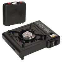 موقد سفر • قنينة غاز صغيرة • اشتعال تلقائي