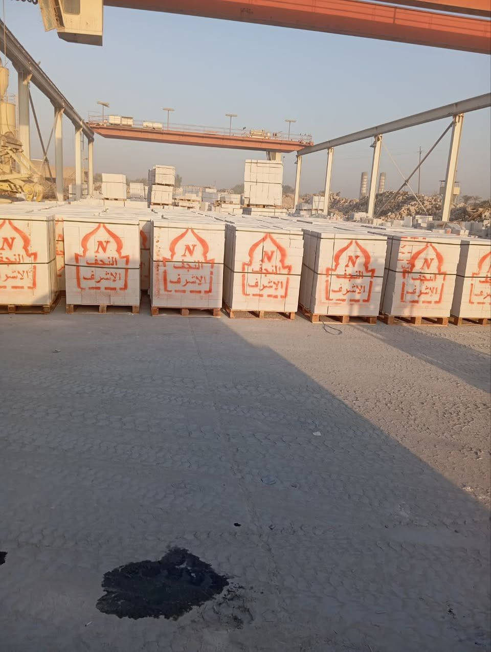 يعلن معمل ثرمستون النجف  اسعار  جمله   لكافة محافظات العراق***********
18×24×60/عدد الكبسه 56قطعه ⬅️يبني 8متر طول بأرتفاع /1متر
20×20×60عدد الكبسه 60قطعه ⬅️يبني 7متر وربع طول برتفاع /1متر
15×20×60⬅️عدد الكبسه /80/قطعه يبني 9متر ونص طول برتفاع /1متر

قياسات طابوق العگاده والتغليف
12×24×60⬅️/عدد الكبسه82طابوقه تعگد /12متر مربع
10×20×60/⬅️عدد الكبسه 100طابوقه +10طابوقه قياس 20حمايه تعگد 13متر
لاتصال على الرقم 
***********
