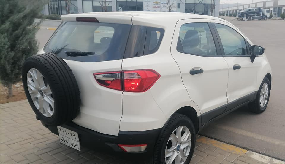 به ناوى خودا
 له سه ر ايزنى ادمين به ريز
فورد ايكو سبورت
٢٠١٦ سفرى ايره
بي بوياخ  بي كرانه وه دعامى يه كانى قه له م كاريشي نييه
هه مو گيانى به شه رت
٣٥هه زار روشتوه لوك لوكه
سبيري جه كو ويلسبانه به كار نه هاتووه
هيج بروخويه ك نه كرا وه ته وه
يه ك ده سته له شه ريكه وه  سه نه وى  به ناوى خومه وه  تايه ى لوك بي ته قه و ره قه سه نه وى به سه جوه
 ٢ قوباوى بجوكى بيوه يه  له ره سمه كا دياره 
سعرى ٩٢ وه ره قه
زم *********** السليمانية, العراق
