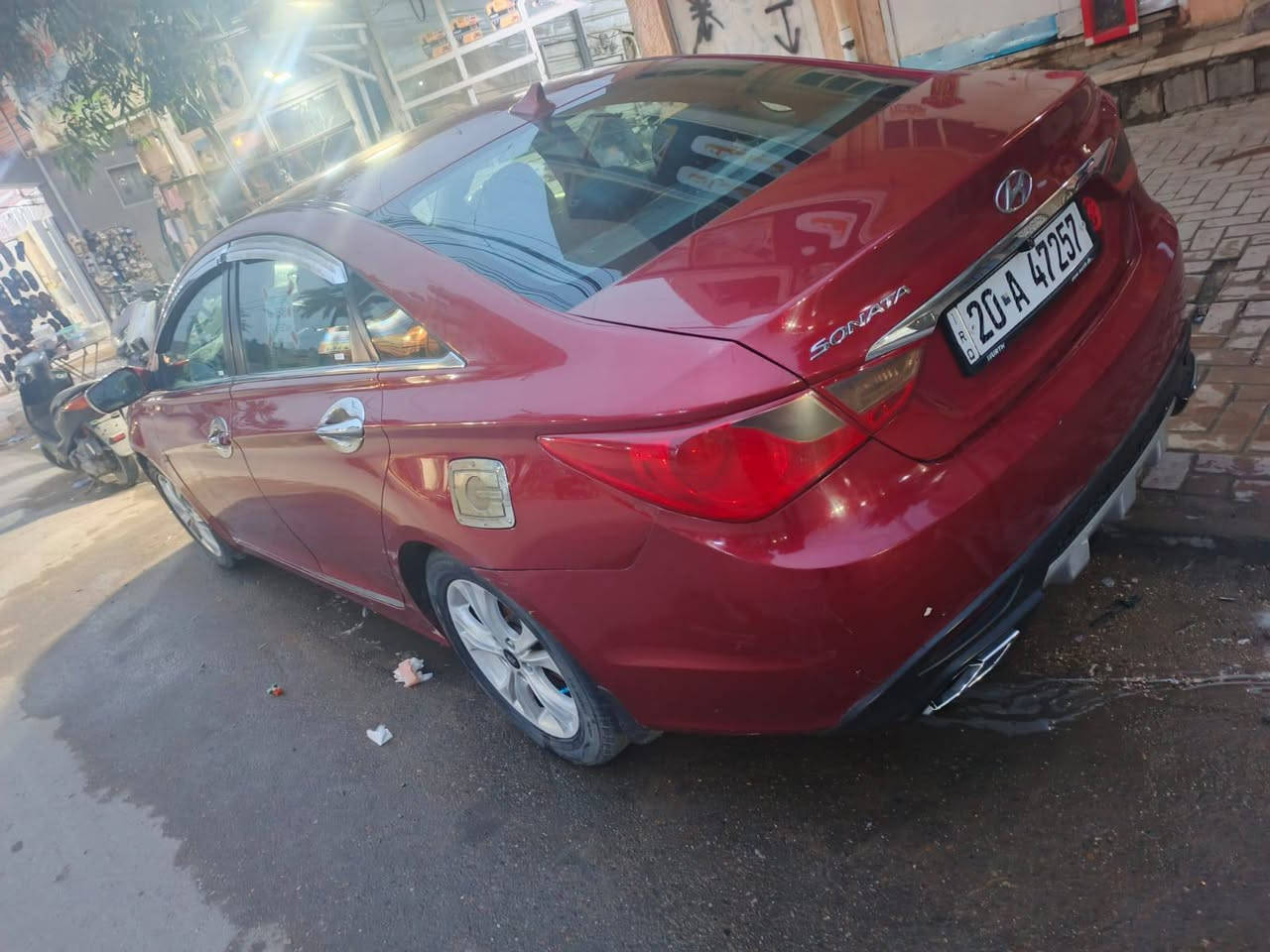 سوناتا 2011 وارد امريكي محرك gdi محرك كير جديد السياره داخل بيجي داخلها كلش حلو السياره صبغ اموضح بالسونار حادثها بنيد فقط وشرط بدون داخل شواصي لغود مكفوله وعندي بيها 3 سونارات كلهن نفس الشي السياره جديده بمعنى الكلمه رقم ديالى بسمي المكان بغداد الكريعات 

السعر 95 وبيها مجال 

***********
