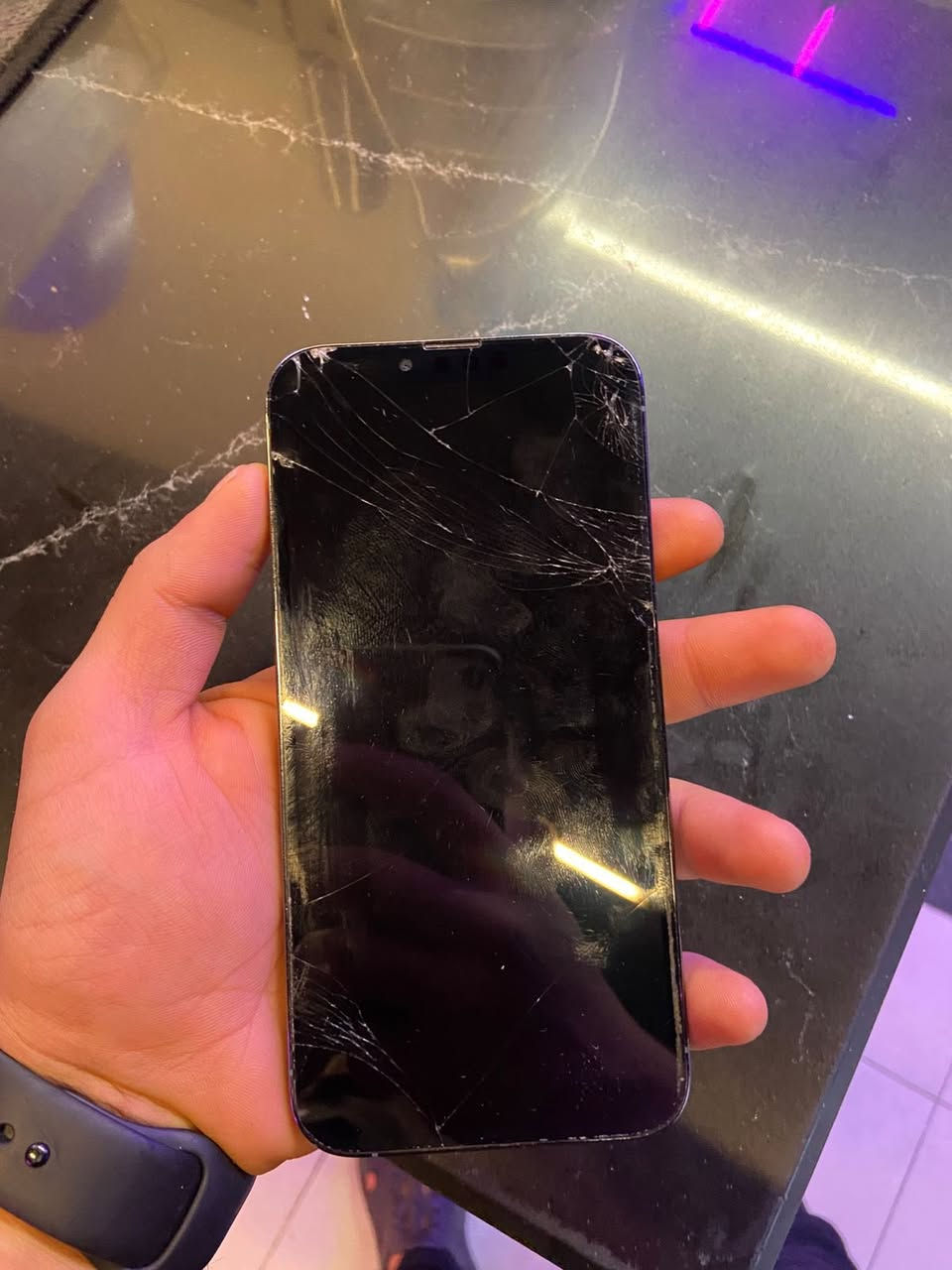 ‏سلام عليكم للبيع iPhone ذاكرة 512 دبل خط مكان فلوجة جهاز مبدل بطارية اصلية شاشة وظهر أعما￼***********
