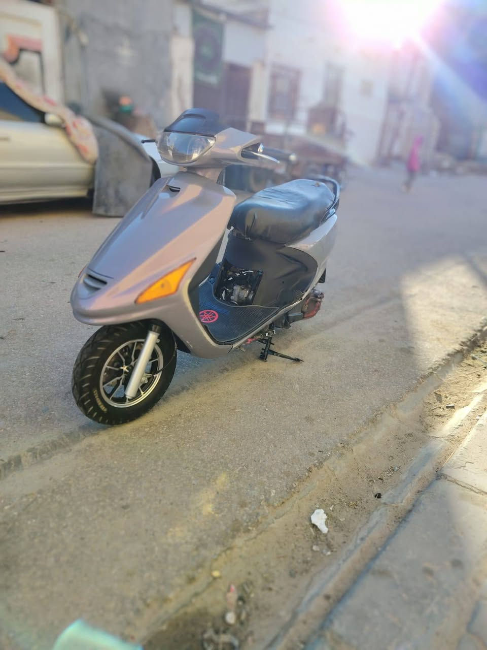 سلام عليكم دراجه فراشه فحل نضافه ميه بل ميه شلعه ومعدل خير من الله مكينه مامفتوحه  ماكس كهربايات كله شغاله تخم تاير جديد السعر 550وبيها مجال حك الجيه العنوان نجف الرقم ***********
