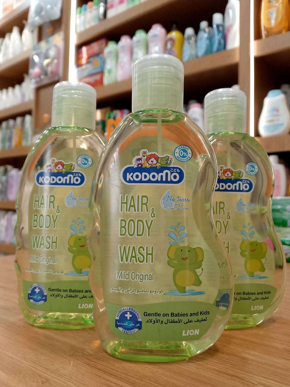 ✨ كودومو شامبو الرأس والجسم ✨
نعومة طبيعية كل يوم. 💚
دللي طفلك مع تركيبة لطيفة تحافظ على نعومة شعره وبشرته، لتجعل وقت الاستحمام ممتعًا وآمنًا. 🌿🛁
✨متوفر في مركز بيبي لاند 

📍الموقع : ديالى / بعقوبة / شفته - قرب المدخل الرئيسي

✨للتواصل والطلبات واتساب (***********)
