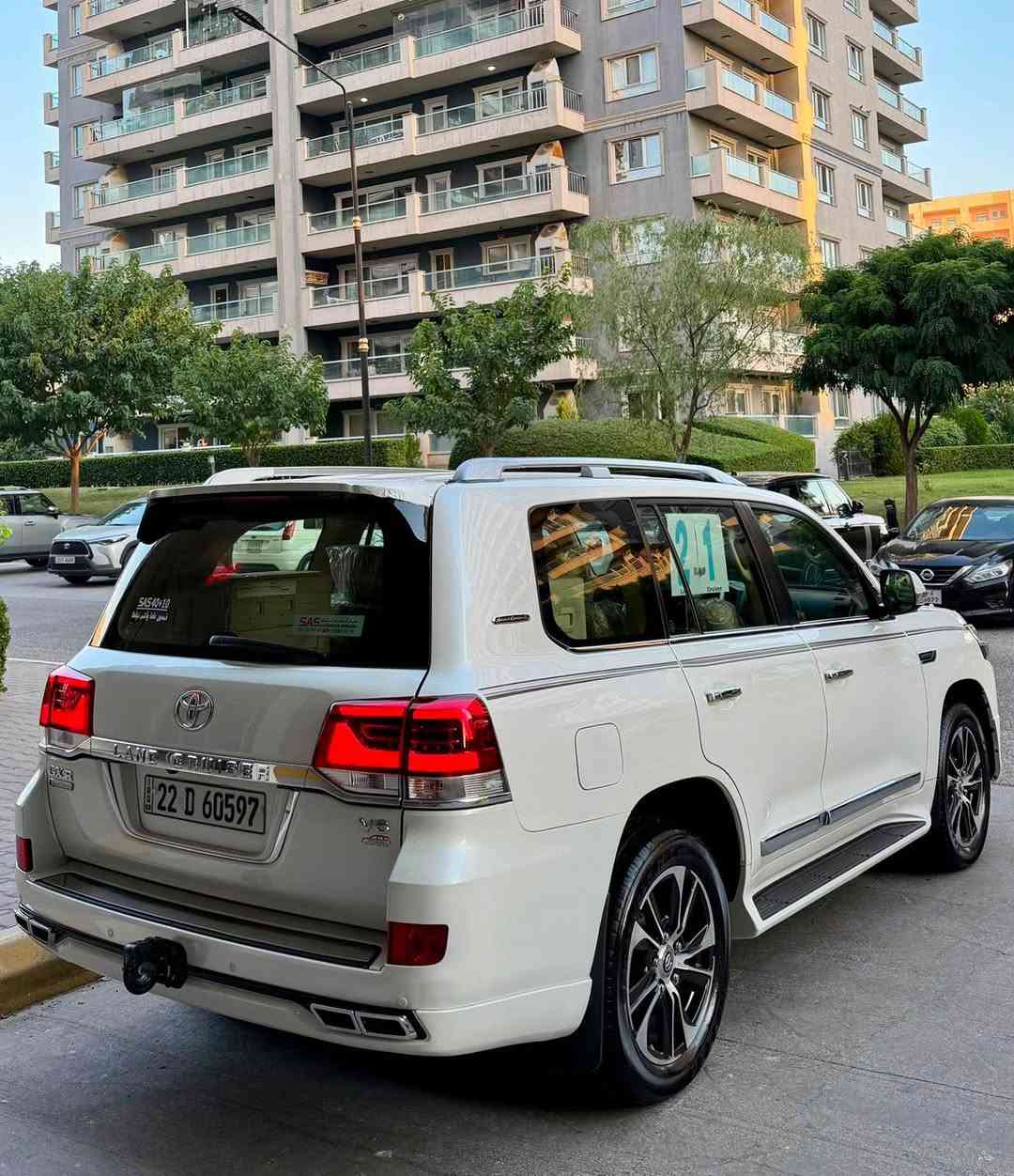 ‎تويتا لاند كروز __موديل
2021 _  GXR. grand touring
‎موصفات.فوول SAS اصلى 🦅🔥

‎بسم الله الرحمان الرحيم

‎ملاحظه رجائن سياره (بدون مراوس)🖐🏼

‎تويتا لاند كروز موديل (2021)  
‎🔶سياره مواصفات GXR. V6 .
‎🔶سياره (V6) سلندر
‎🔶سياره كفاله عامه دعاميه لي دعاميه 
‎بدون صبغ +بدون شخت + بدون حالوب 
‎بدون رمل  _ بدون حصوه+حتا دعاميات 
 
‎🔶سياره ماشيي(67) الف كيلو فقط حقيقي
‎🔶٤ اطارات و ويل جديد حلو بدوناي نقص 
‎🔶سياره مواصفات (GXR ) ماشاالله حالو 

‎🔶محرك + گير كل بشرت مامفتوح 
‎بدون صوت + بدون دخان 
‎كل خراز بلادى موجود
‎🔶( مواصفات) 
‎( صلايت + سلاجه  
‎كوشنات كهرباي ٣ دگم _ حاساس خلفي و امامي_ بصمه + كاميرا بلايت + ٨ ارباگ +  + لايتات زينون+ +داغل بl. ماروني+دابل اكسل +سندوق شفط بلادى+ ٣ شاشات بلادى+ شحن موبايل)

‎🔶تحويل بشرت مباشر حول كل جديد

‎🔶مكان سياره سليمانيه 
🔶 ***********
‎🔶سعر (530 )ورقه السليمانية, العراق
