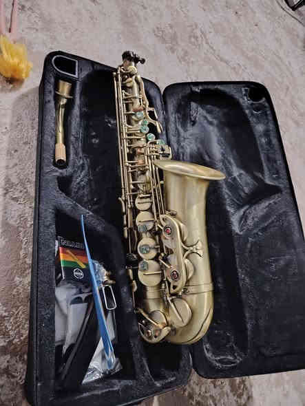 🎷 ساكسفون احترافي للبيع – خامة فاخرة وصوت خيالي!
عيش اللحظة... بصوت يلامس الإحساس!

✨ المواصفات:
✅ تصميم احترافي بلون معدني لامع
✅ مفاتيح ناعمة وسهلة للعزف
✅ يأتي مع ريش إضافية + أدوات تنظيف
✅ مناسب للهواة والمحترفين
✅ محفوظ في حقيبة مبطنة للحماية والتنقل

🎁 الحالة: جديد
💰 السعر  150 الف
📍 التوصيل متوفر إلى جميع المحافظات

📞 للطلب أو الاستفسار: [***********]
📲 متوفر على واتساب / فيسبوك /
