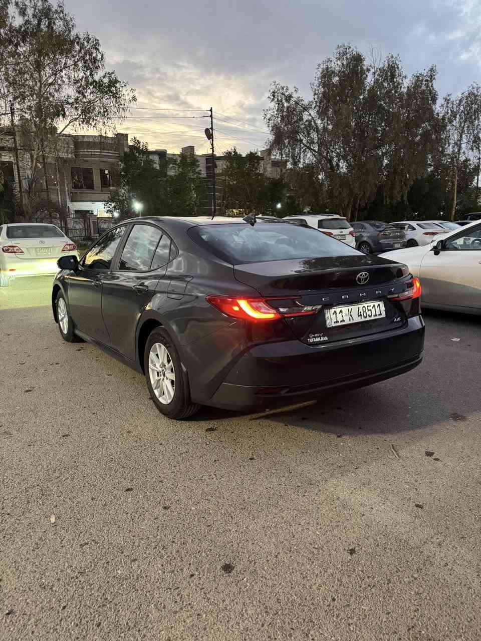 🚗 كامري 2025 للبيع — وارد أمريكي / رقم بغداد باسمي
• الموديل: Toyota  Camry 2025

• الفئة: LE وارد أمريكي

• المسافة المقطوعة: (8 الف) فقط

• اللون: سمنتي

• الحالة: ليبل واحد — بدون تبديل وبدون صبغ

• الملاحظات: البنيد تعديل بارد، وتصليح بسيط في راس الشاصي الأيسر

• الموقع: بغداد / العامرية

• السعر: 208 ورقة

📞 للاستفسار: ***********
