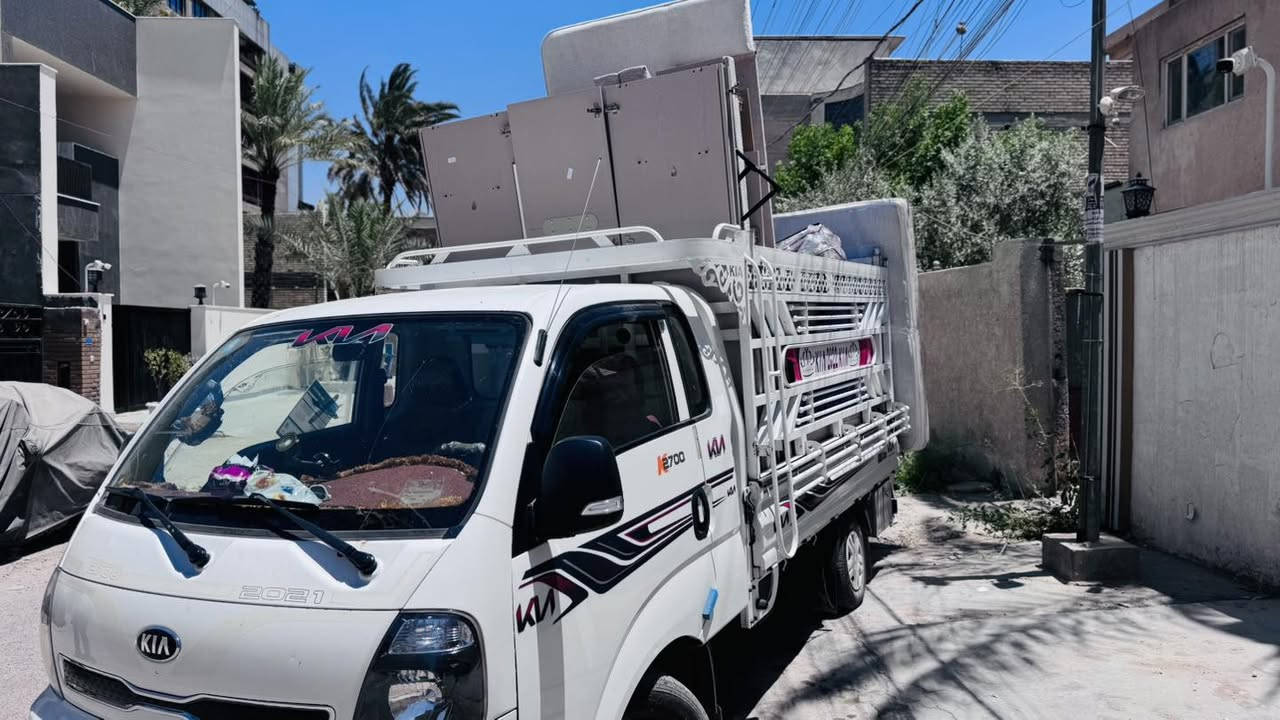 الريان لنقل الأثاث _***********  
 لنقل الاثاث المنزل وجميع الاجهزه المنزليه …
تم و بفضل لله .. تم نقل اثاث المنزل   ..للأخ المحترم(#براهيم  )   (#_من_حي_القاهره_الى_شارع_فلسطين  ) وكانت العمليه على مرحله  و كان العمل يتألف من ( سائق سياره نوع كيا 2 طن عدد2 عمال عدد 3
#فك_تركيب_غرف_نوم_عدد1 ) امنياتنا و دعواتنا للأخ #ابراهيم  المحترم ان تجد الخير و السعاده في سكنه الجديد .. تعمل كوادرنا في .. كافة المجمعات السكنيه .. و بغداد .. و المحافضاات .. تحياتي استفسار على واتساب___ ‭***********‬
