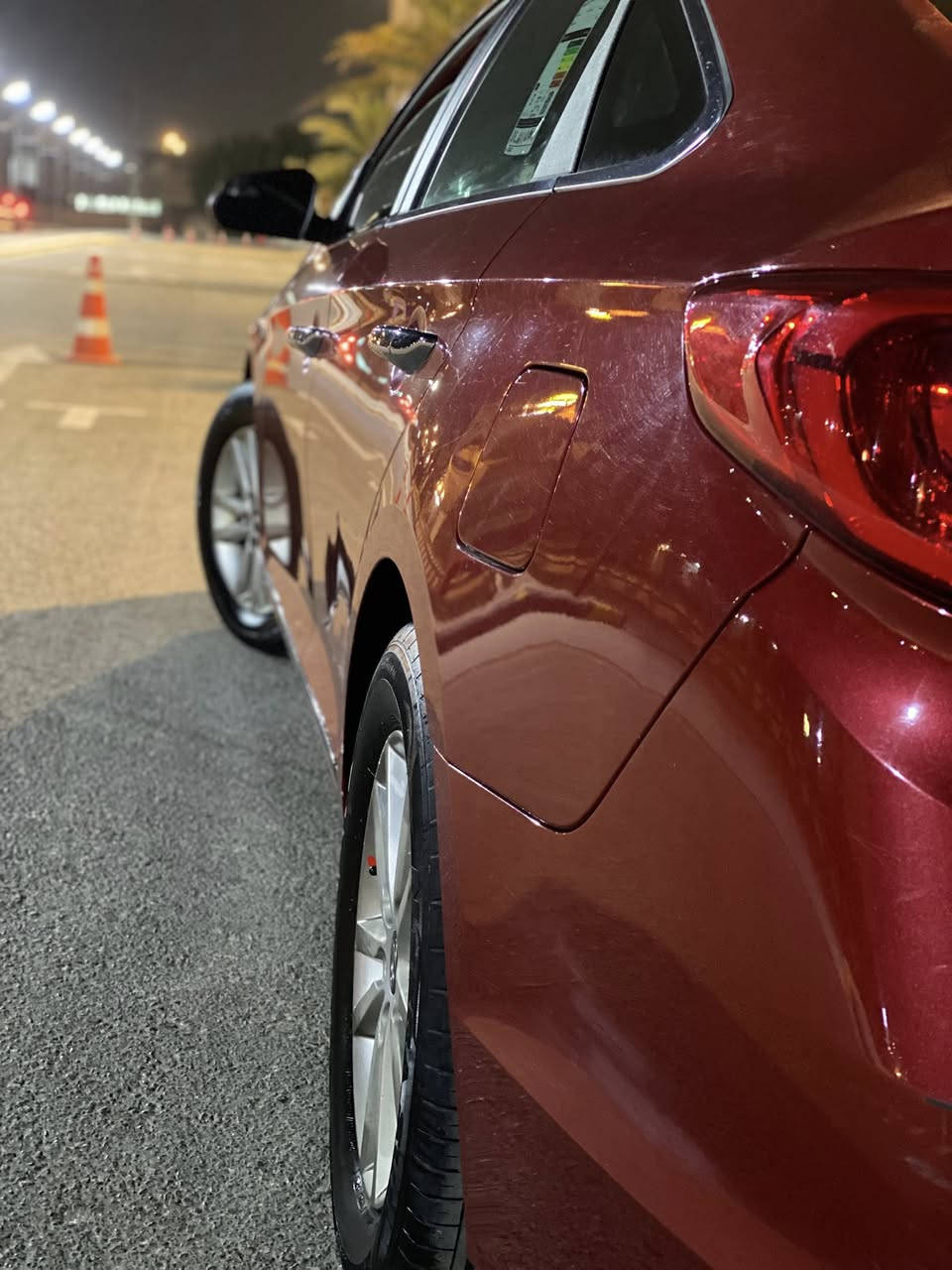 سلام عليكم سوناتا للبيع مديل17 حادث امريكا قطعتين
 سونار وصور الحادث ع خاص السعر110مكاني بالنجف ***********
