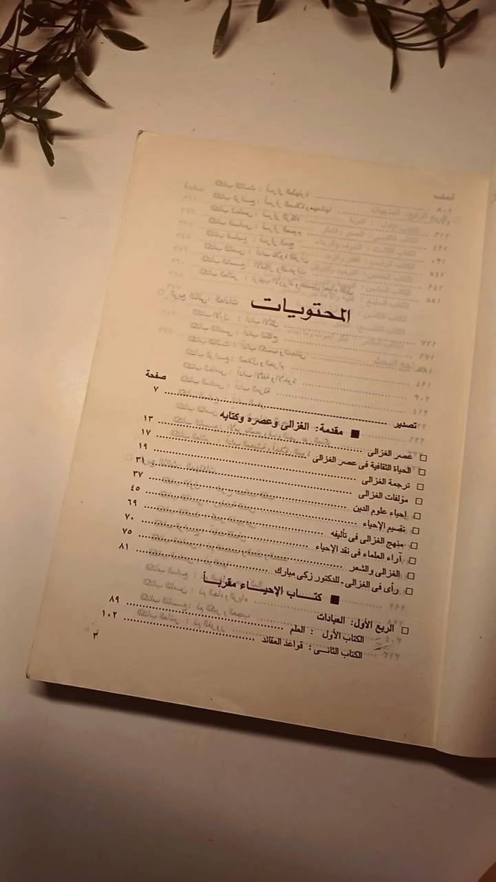 احياء علوم الدين 
للامام الغزالي 
إعداد و دراسة اصلاح عبد السلام الرفاعي 
إشراف و مراجعة الدكتور عبد الصبور شاهين 
حجم اعتيادي 
ورق اصفر قوي 
تفاصيل بالصور 
توصيل لكل المحافظات 
٢٥ ألف


**إذا كنت صاحب هذا الإعلان وتريد حذفه لأي سبب، رجاءا أرسل رسالة إلى الدعم الفني**