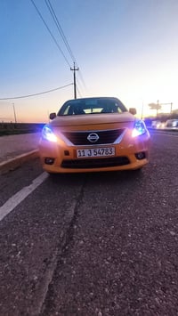 نيسان فيرسا 2012 ماشيه 170  مشروع وطني لنهايه 2027 شرط تحويل  هيئه وغر...