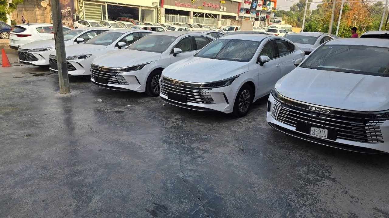 BYD  QIN  PLUS
انتبه السياره : هايبرد & بانزين & كهرباء🔥
السعر ١٧.٦٠٠.٠٠٠ مليون دينار عراقي 
المواصفات 
♣️خليجي 
♦️زيرو
♠️موديل 2025
♦️حساسات خلفيه
♣️حجم المحرك 1,5L
♦️شاشه اصليه + دواره
♠️كامره خلفيه
♦️هند بريك كهرباء
♣️اوتو هولد
♦️مفتاح التشغيل بصمه
♠️تحكمات مقود
♦️مقول جلد حياكه 
♣️دخول ذكي
♦️اشاير بل مري
♠️المقاعد جلد
♦️ اناره داخليه LED
♣️ لد امامي LED
♦️بك لايت LED
♠️قطعتين تبريد
♦️كروس سرعة
♠️حجم الاطار 16
♦️مانع تزحلق

اوقات الدوام جميع ايام الاسبوع 
من الـ10 صباحاً الى الـ10 مساءً  
عنوان الشركة 📍..بغداد الكريعات شارع المعارض 
للاستفسار عن الأسعار يرجى الاتصال***********
