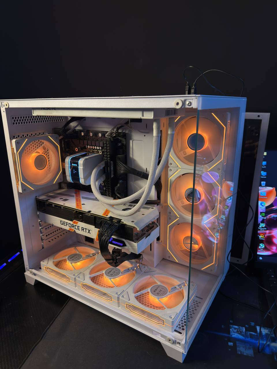 السلام عليكم
تجميعة مستعمله 

I5 12400f
3070ti igame 3fan
H610m asrock
16gb ram corsair vengeance 
M.2 512gb 
Psu fsp hydro pro
Cooler sama digital 240ml
Case 7fan rgb

السعر 900 الف
 
مكان بغداد الكراده خارج مقابل الجامعة التكنولوجية 
رقم ***********
