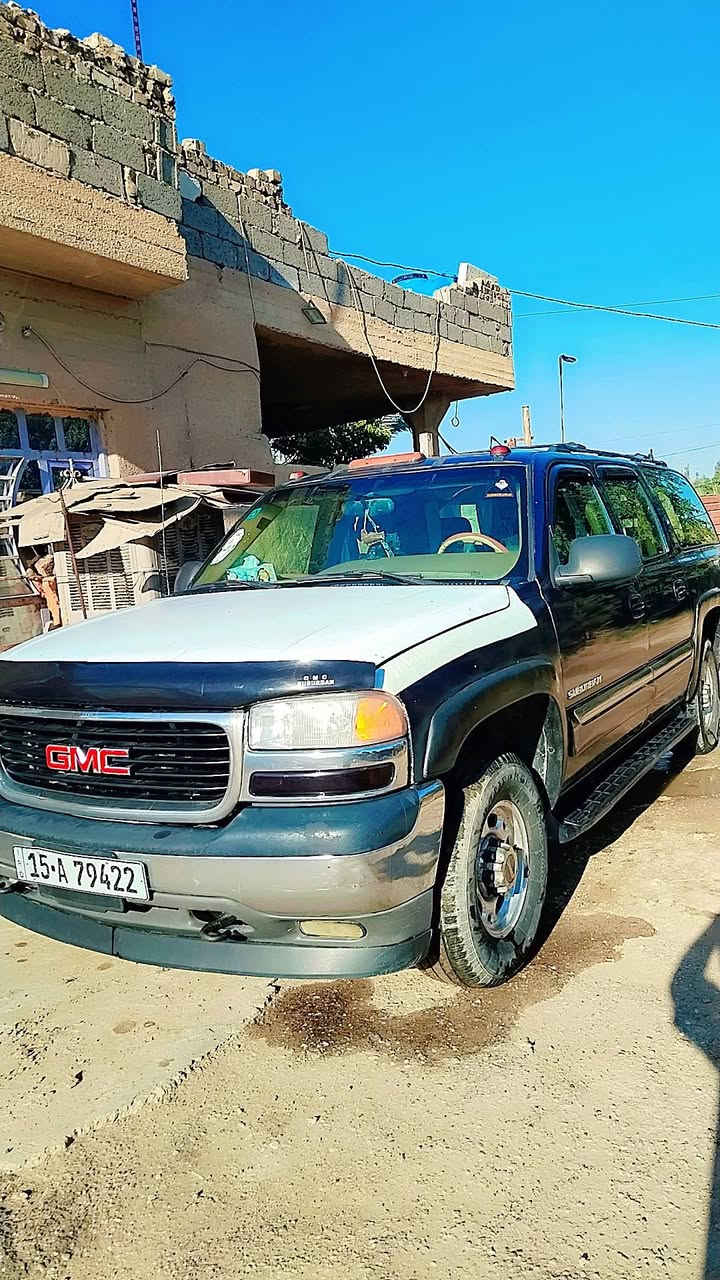 السلام عليكم ورحمة الله وبركاته
جيمسي يوكن موديل 2000 رقم دولي بأسمي محرك 6100 كير 1000 منظومة غاز 80 لتر السعر 80$ الاتصال ***********  بغداد شعلة الصدرين
