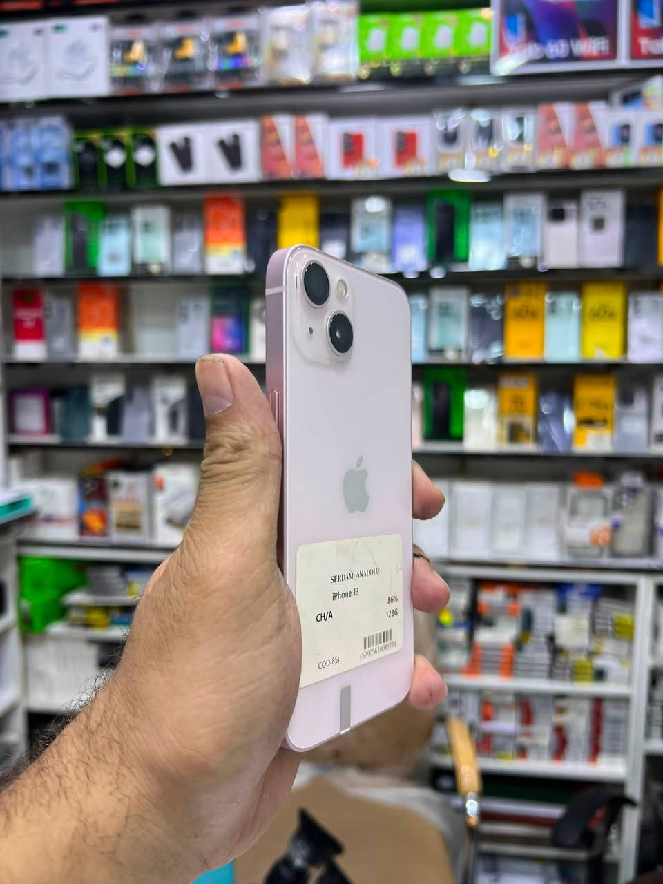 📱 iPhone 13 

✨ المواصفات:
🔹 السعة: 128 GB 
🔹 نسبة البطارية:86 % 🔋
🔹خطين دبل شريحه 
🔹 نسخة الشرق الأوسط
🔹 الملحقات: بدون 
🔹 الجهاز بحالة ممتازة، نظيف وجاهز للاستخدام.

📩 راسلنا لمعرفة السعر 

✅ متوفر الآن لدى علاء للهاتف النقال

♻️ كما نشتري جميع الهواتف المستعملة بأفضل الأسعار مع تقييم فوري ودفع نقدًا.

💳 ويتوفر لدينا التقسيط لحاملي:
✔️ ماستر كارد الرافدين
✔️ ماستر كارد الرشيد

📍 العنوان:
واسط – الزبيدية – الفلكة، مقابل منفذ أروك
علاء للهاتف النقال

📞 للاستفسار أو الحجز أو مراسلتنا عبر واتساب:

📲 ***********
📲 ***********
