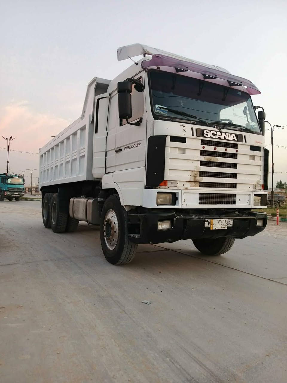 البيع سكانيه 143 مكفوله كفاله عامه كير 900 مجموعة مان نص جيف شاصي مكفول تخم تاير 24 مكينه جديده صفر 8 لا صرف ولا بخار بدي تفصال رقم بصره الماني  تحويل مباشر السيارة جاهزا برغي ما عايزه                                      مكاني بابل كفل.     السعر 275 وبيها مجال بسيط
الاستفسار ***********
