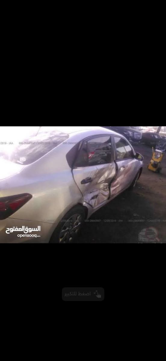 سلام عليكم كيا ريو 2018 رصاصي ضرر كما واضح بالصوره بسمي بغداد سعر 99 تواصل ***********
