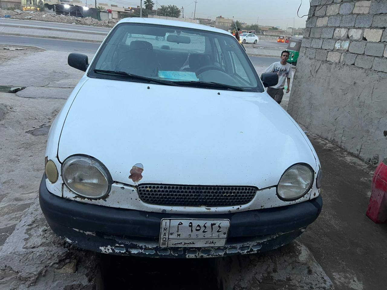 كورلا ام عيون للبيع مصبوغه حزام كفاله كير ومحرك و تبريد و حدادية تخم تاير باتري جديد  سنويه بأسمي مكلف بالنشر ***********و ***********
